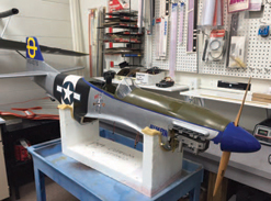 Model Airplane News - Membership | OVER THE TOP MUSTANG MAKEOVER — THE UPS AND DOWNS OF MODIFYING A GIANT-SCALE WARBIRD