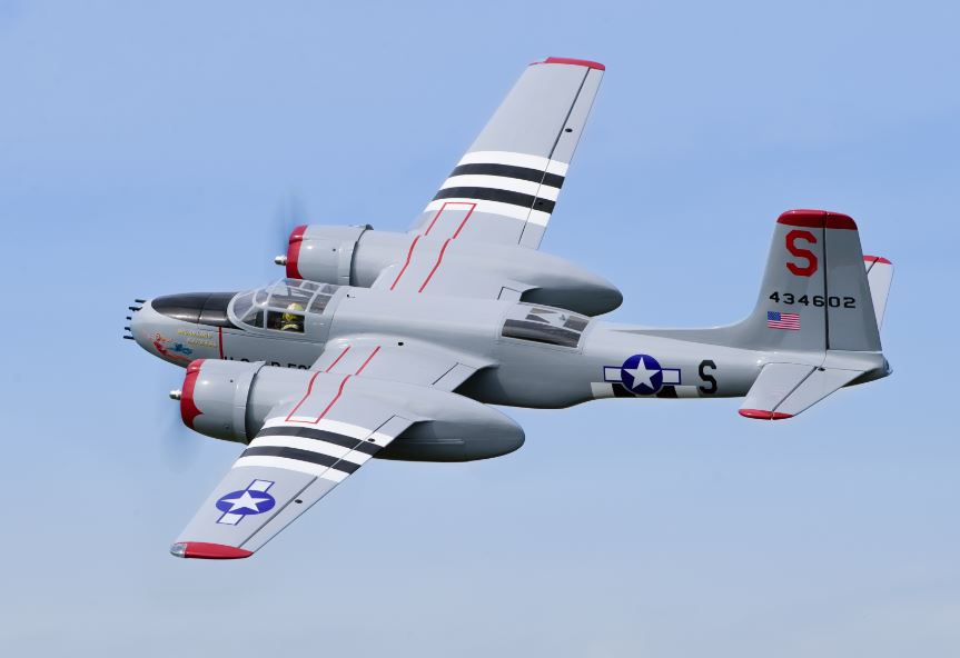 Sneak Peek RC Flight Report — Phoenix Model A-26 Invader – Model ...