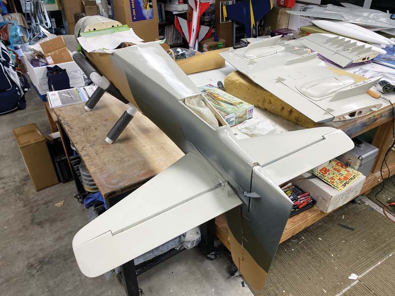 Model Airplane News - Membership | The ‘Raider Repaint – Painting and weathering the Legend Hobby A-1 Skyraider