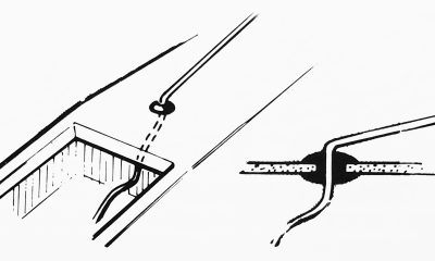 Grommet Doubles as Wire Lead-In