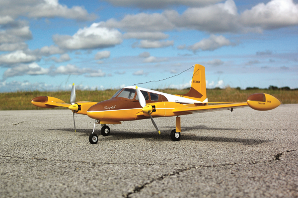 CESSNA 310 SONGBIRD From out of the clear blue Western sky comes Sky King Model Airplane News