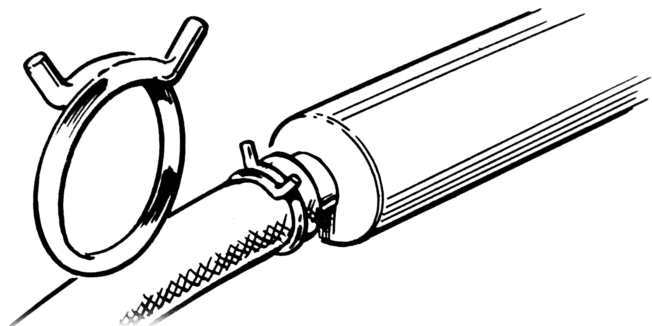 Exhaust-Extension Retainer