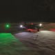 Because the controller has multiple different settings (strobe, fade etc.), this night shot offers shows all the lights at the same time.