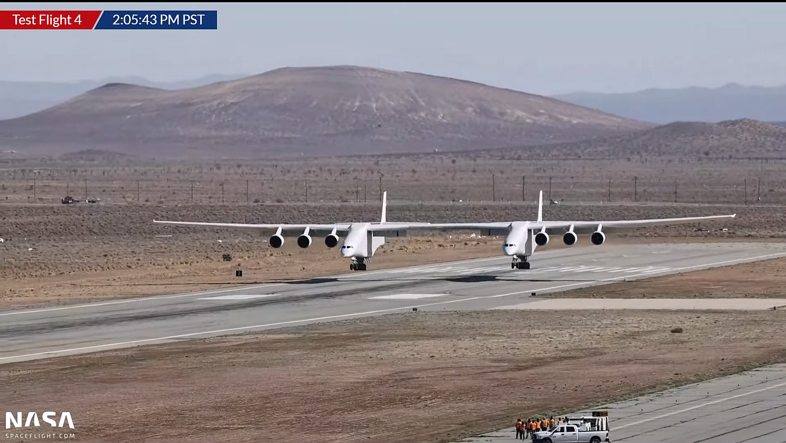 1. NASA STRATO LAUNCH Test Flight