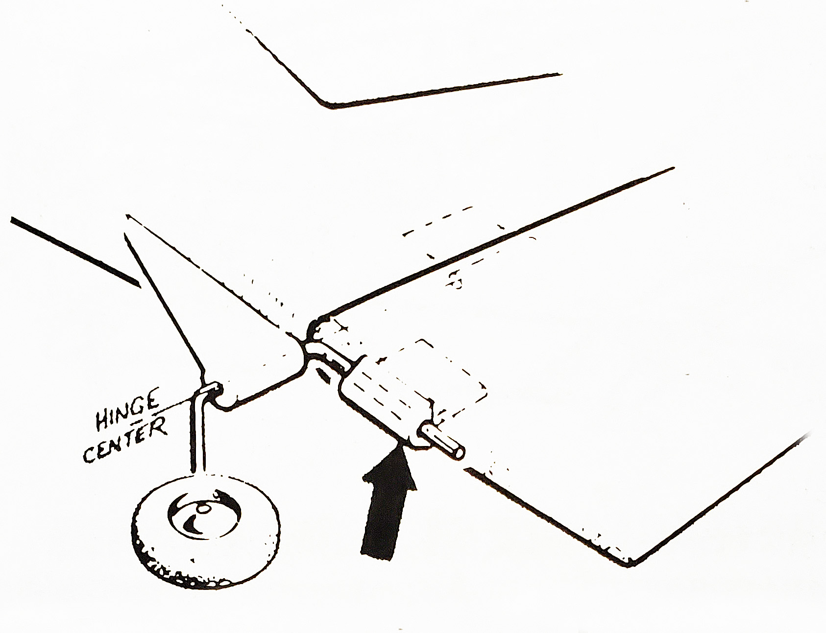 330, Rudder-Tail Wheel Attachment