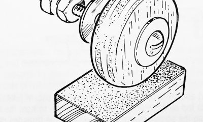 341, Wooden Wheel Turning