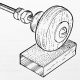 341, Wooden Wheel Turning
