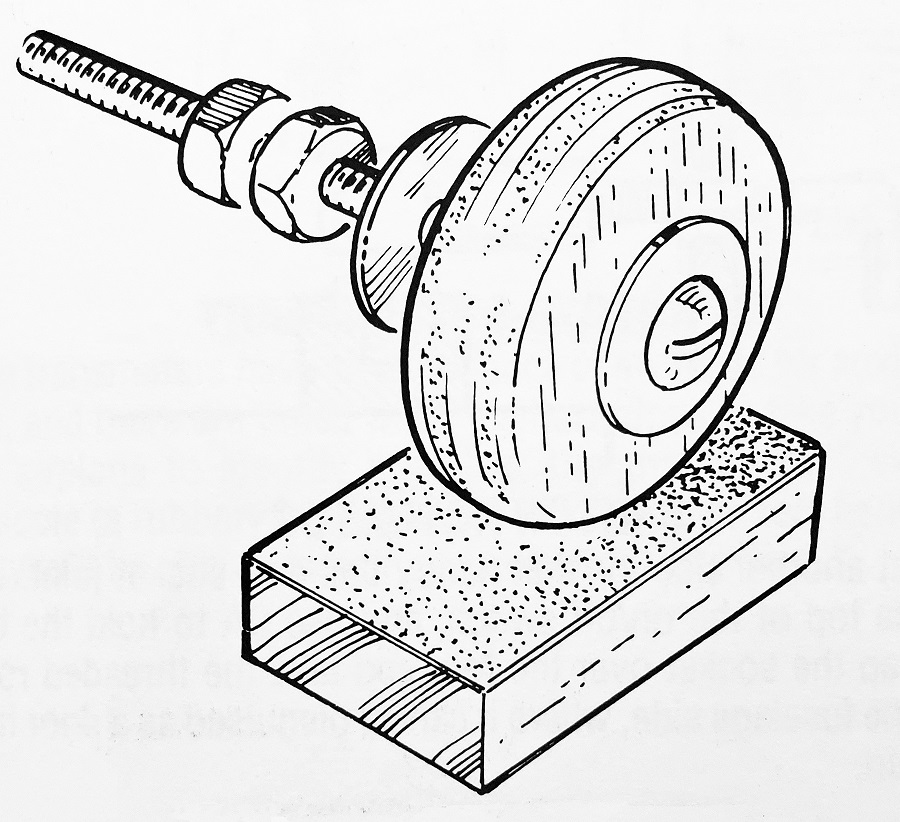 341, Wooden Wheel Turning