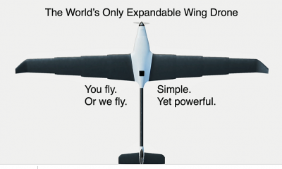 Electric Glider with In-Flight Variable-Wingspan Wing!