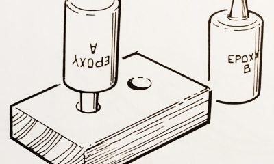 Epoxy Bottle Stand