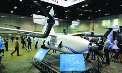 The Atlis by Aergility uses a novel flight model called “managed auto-rotation” which allows for the flexibility of a traditional vertical take-off and landing (VTOL) aircraft while reducing the overall size of the platform.