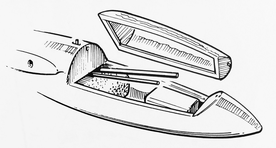 Wing-Rod Stowage