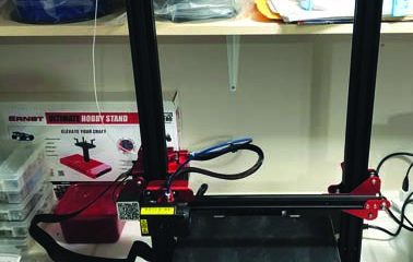 The Creality3D CR-10S Pro 3D printer is a 300 x 300 x 400mm build platform that allows you to print larger pieces like wings and tail surfaces.