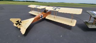 Hansa-Brandenburg C.I - Giant scratch-built recon biplane