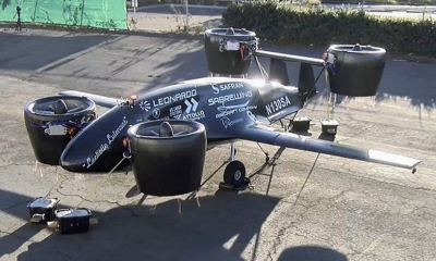 Sabrewing Cargo drone lifts 829 lb in Record Flight