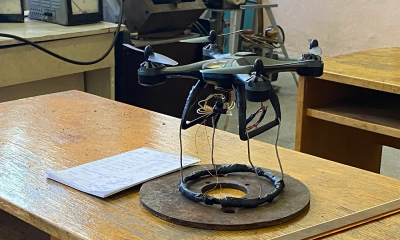 Ukrainian Teenager Invents Landmine-Detecting Drone