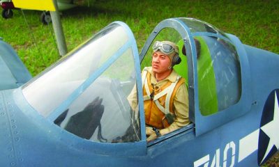 Lyle’s Best Pilots’ Pappy Boyington pilots this top-quality Corsair. Lyle produces several scale pilot figures; check them out at bestpilots.typepad.com.