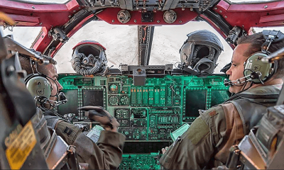 B-1B Custom Cockpit Trim at Baltic Ops