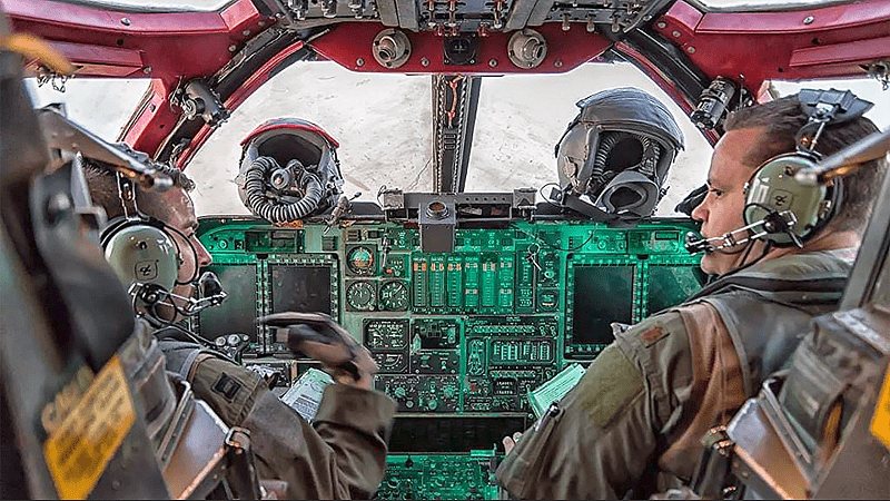 B-1B Custom Cockpit Trim at Baltic Ops