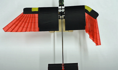 Bird-like Drone Gains Maneuverability using Artificial Feathers