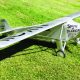 Robart made the scale struts and landing gear for the Spirit of St. Louis.