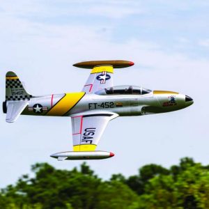 The HSD Jets T-33 105mm EDF is an excellent jet to start training for flying turbines. Learning how to handle a large jet with high wing loading, flaps, and retracts is vitally important before you transition to turbine jets.