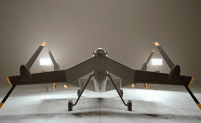BAE unveils the Strix, a fascinating, tail-sitting X-wing VTOL UAV