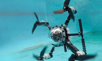 TJ-FlyingFish Drone Autonomously Swims Underwater and Flies