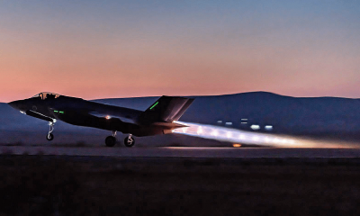 Israeli AF F-35I Adir Fighters Take Part in Exercise Red Flag at Nellis AFB