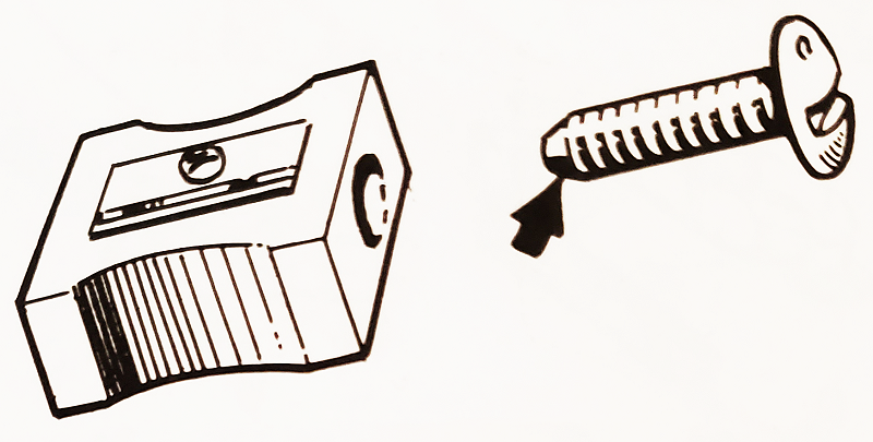 Bevel Nylon Screws