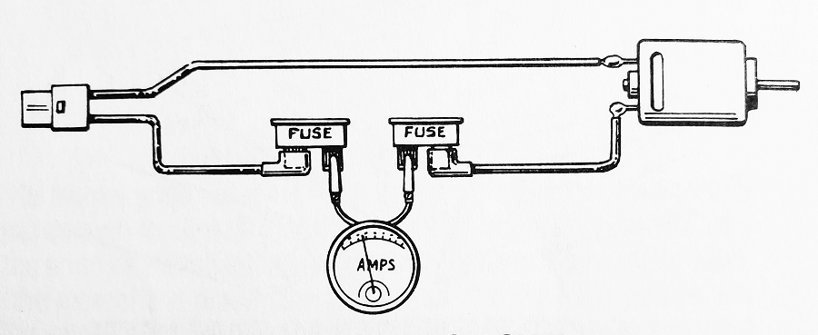 No-Cut Meter Circuit