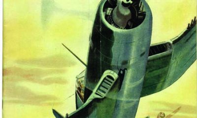 Early Model Airplane News covers were often works of art. This November 1943 issue featured a Corsair painting by famed aviation illustrator Jo Kotula.
