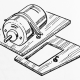 Small Brushed Electric Motor Mount with Custom Prop Shaft