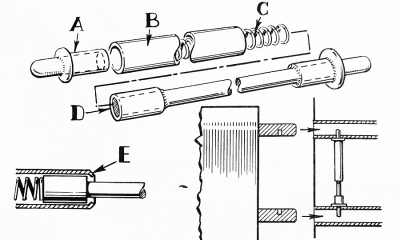 Spring-Loaded Retaining Pins