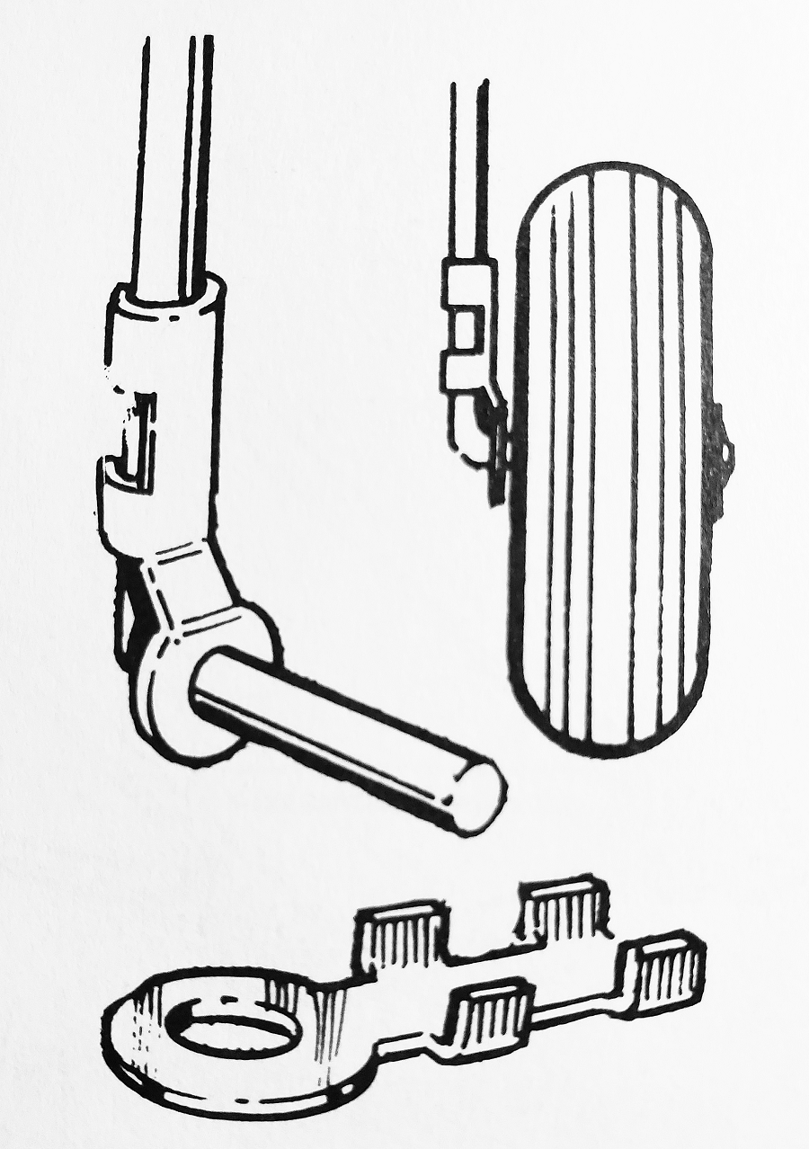 Lug Legs Prevent Wheel Jamming