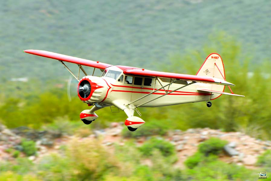 A precision scale copy of the straight-wing classic