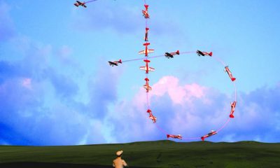 Fly a Figure 6 with a Half-Roll Down