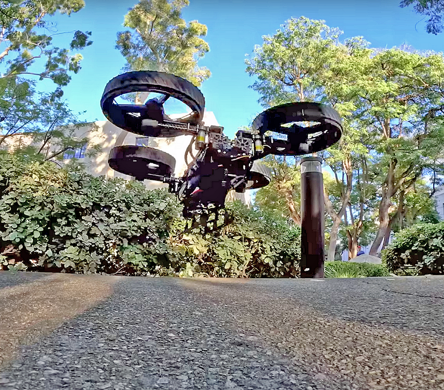 Caltech Transformer Flies, Rolls, and Walks!