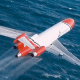 Boeing 727 Oil Slick Sprayer Flies Low and Slow over the SEA