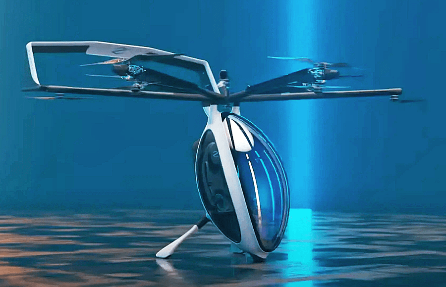 Zapata Announces Hybrid Turbine-Powered Long-Range Single-Pilot eVTOL