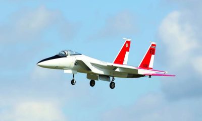 This Avonds F-15 flown by Jerry McGhee of Lakeland, Florida has a 120mm EDF and a 12S electric power system