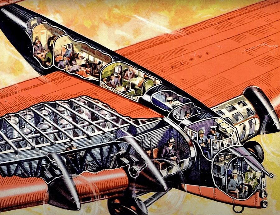 Blended Wing Junkers G38 – Largest Land-based Commercial Passenger Aircraft of 1929