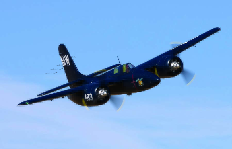 Powered by two reliable electric motors, the FMS F7F Tigercat is a good choice for a first twin-engine warbird.