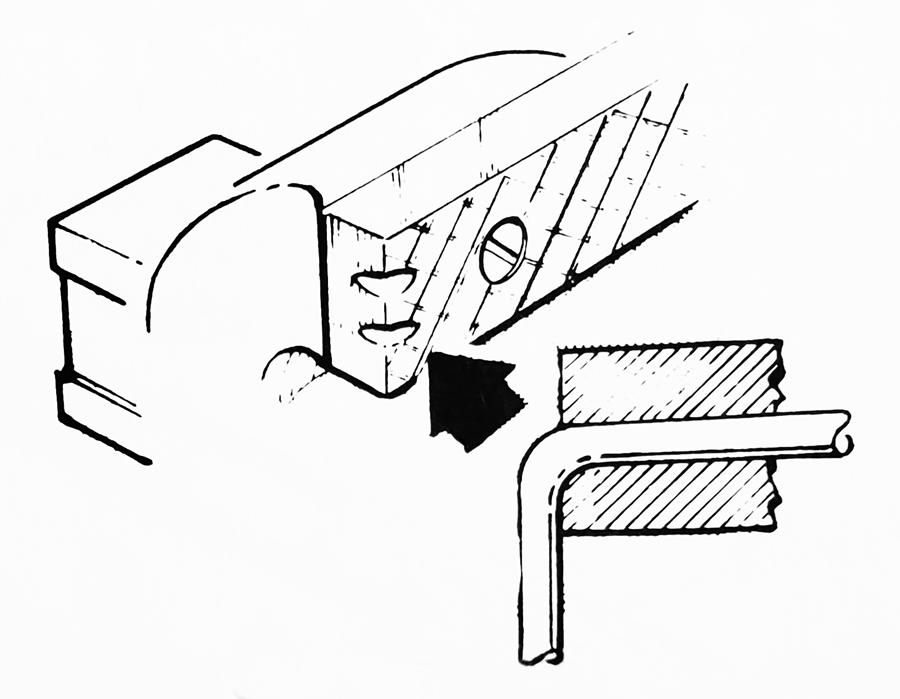 Vise Jaw Wire Bending Jig