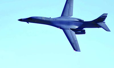 After a successful first flight. The size and scale of the B-1B is impressive, and its flight performance is exhilarating.