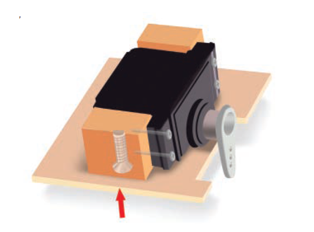 Reinforced Hatch-Mounted Servos