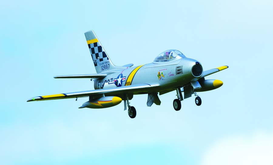 FMS 80mm F-86 Sabre PNP - Fly a Korean War hero!