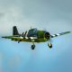 Heavily loaded scale warbirds like this Hellcat fly fast! A scale speed is key for realism. (Photo by David Hart/CapturedFromTheHart.com)