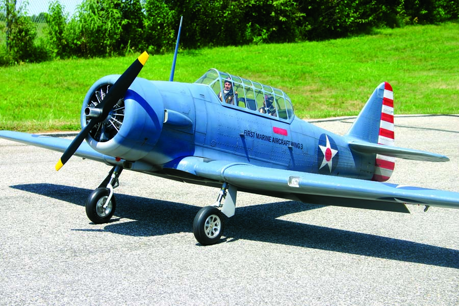 The subject model for this article is a Ziroli AT-6 Texan. It was built and prepped for finish by Dave Reid.