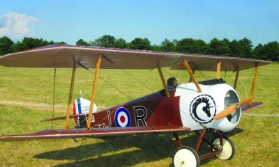 Designed by Gerry Yarrish, this 1/4-scale WW1 biplane has the looks of the classic British dogfighter and the heart of a sport flier. Available at AirAgeStore.com, it is CAD designed and laser-cut parts are available.